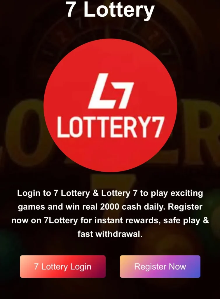 Grow Your Online Income with Lottery 7 Today